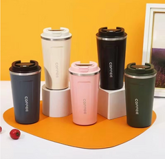 Stainless steel insulated travel mug or thermos
