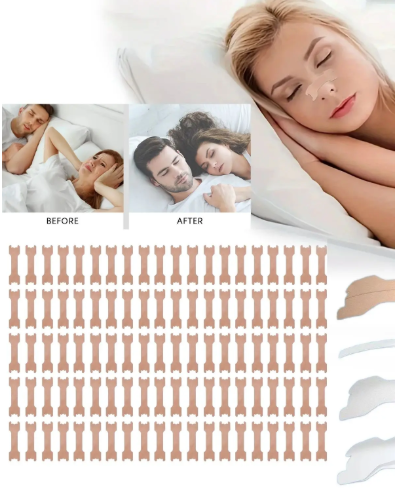 Anti Snoring Nasal Strips for Easy Breathing & Better Sleep