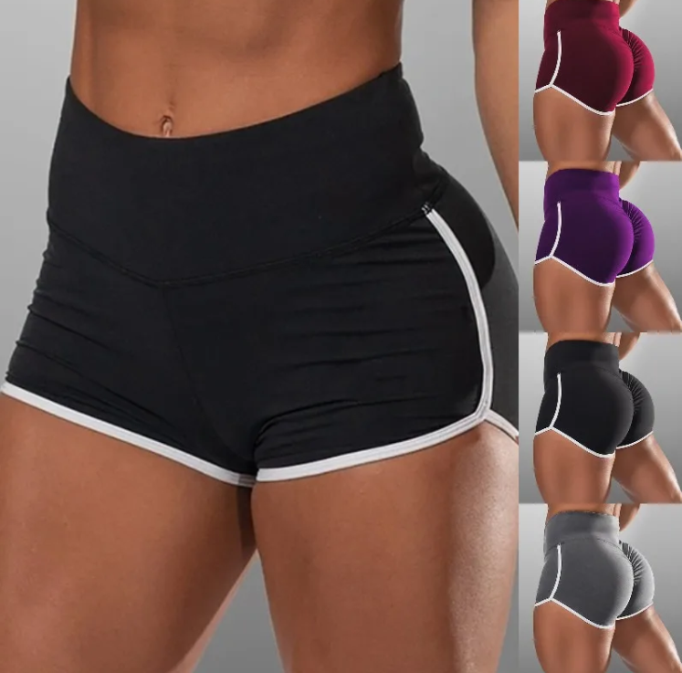 Women’s Summer Gym Yoga Shorts – Slim Fit Stretchy