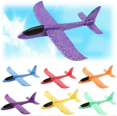 48cm EVA Foam Hand Throw Glider Airplane Toy for Kids