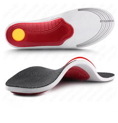 Men Orthotic High Arch Support Insoles – Flat Foot & Plantar Fasciitis Relief - Quick Deals Box