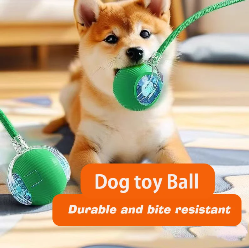 Automatic Rolling Interactive Dog Ball – Rechargeable Smart Toy - Quick Deals Box