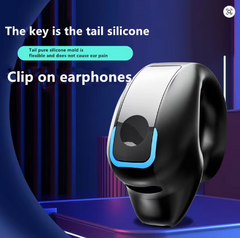 Wireless bone conduction Bluetooth earbuds with mic for sports, featuring noise-canceling headset from Quick Deals Box.