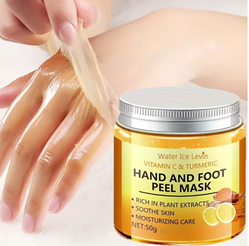Vitamin C & Turmeric Hand & Foot Wax Mask – Brightening, Smoothing & Deep Cleansing Care