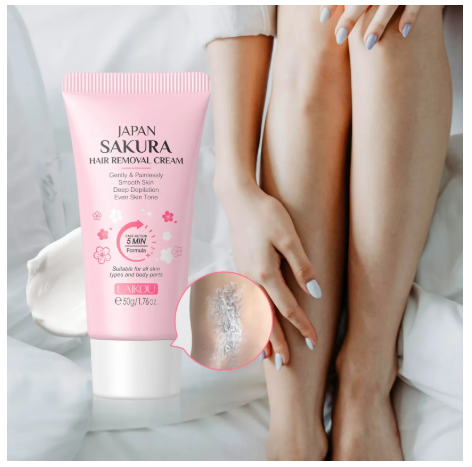 Hair Removal Cream 50g – Painless Body & Intimate Area Hair Remover
