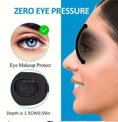 3D Contoured Sleep Mask – 100% Light Blocking Eye Mask