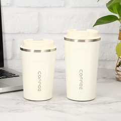 Stainless steel insulated travel mug or thermos