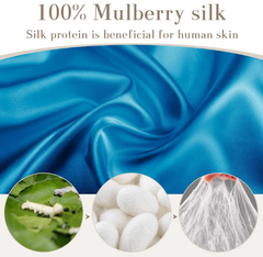 100% Mulberry Silk Sleeping Mask Eyepatch Blocking Light Eyemask Eyeshade for Travel