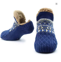 Fall & Winter Non-Slip Floor Socks – Warm Home Slipper Socks for Women & Men, Cozy Snow, Sleep, Carpet, and Yoga Socks