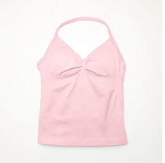 Women's Strappy Back Sports Bra  Longline Yoga Workout Crop Top