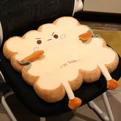 Simulation Bread Toast Cushion