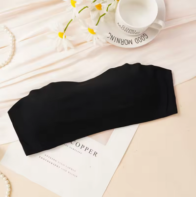 Seamless One-Piece Tube Top with Removable Pads