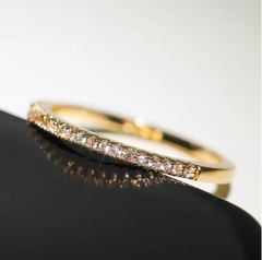 Rings for Women Wedding Brilliant Cubic Zircon High Quality Versatile Female Finger Ring Jewelry
