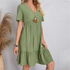 Women’s Summer Peplum Dress