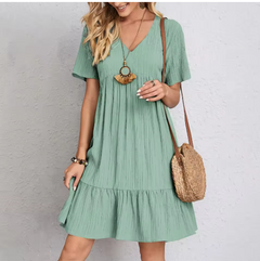 Women’s Summer Peplum Dress