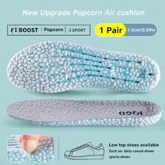 Invisible Height Increase Insoles – EVA Material, Breathable & Shock Absorbing, Comfortable for Men & Women