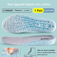 Invisible Height Increase Insoles – EVA Material, Breathable & Shock Absorbing, Comfortable for Men & Women