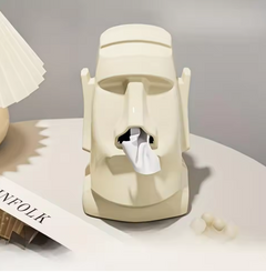 Creative Stone Figure Tissue Box