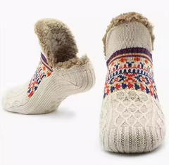 Super Warm Winter Non-Slip Velvet Floor Socks