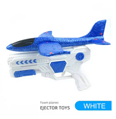 Kids 3-in-1 Foam Toy Gun with Throwing Aircraft Set