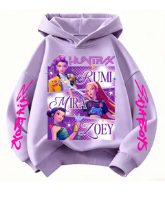 KPop Demon Hunters Huntrix Kids Hoodie Sweatshirt