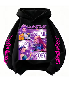 KPop Demon Hunters Huntrix Kids Hoodie Sweatshirt