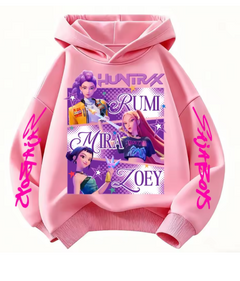 KPop Demon Hunters Huntrix Kids Hoodie Sweatshirt