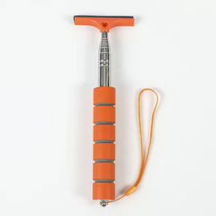 Car Rearview Mirror Wiper Telescopic Auto Glass Squeegee