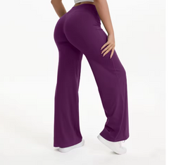 NCLAGEN Ultra Soft Butter Fabric Yoga Pants Women’s Mid Waist