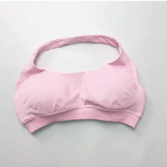 NCLAGEN Impact Seamless Sports Bra – High Support Halter Push-Up Gym Top