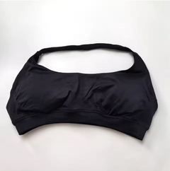 NCLAGEN Impact Seamless Sports Bra – High Support Halter Push-Up Gym Top