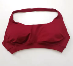 NCLAGEN Impact Seamless Sports Bra – High Support Halter Push-Up Gym Top