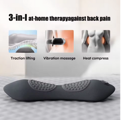 3-in-1 Electric Waist Support Pillow – Adjustable Height + Heat & Massage - Quick Deals Box