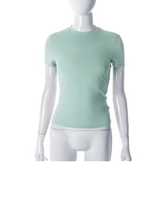 Women’s Basic Short Sleeve Crop Top T-Shirt - Quick Deals Box