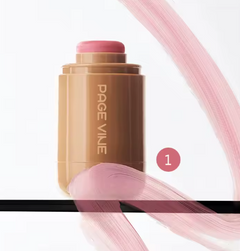 3-in-1 Blush Stick for Cheek, Lip & Contour – Silky Matte Cream - Quick Deals Box