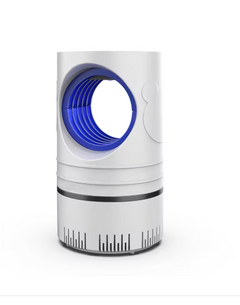 USB electric mosquito and fly killer LED trap lamp by Quick Deals Box, showing the device with UV light attractant for insects.