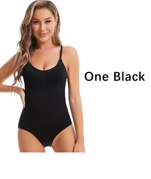 Women's Seamless Shapewear Bodysuit Tummy Control Butt Lifter Body Shaper