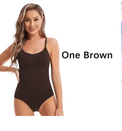 Women's Seamless Shapewear Bodysuit Tummy Control Butt Lifter Body Shaper