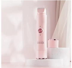 2-in-1 Women's Electric Shaver & Bikini Trimmer – Rechargeable Wet & Dry Razor